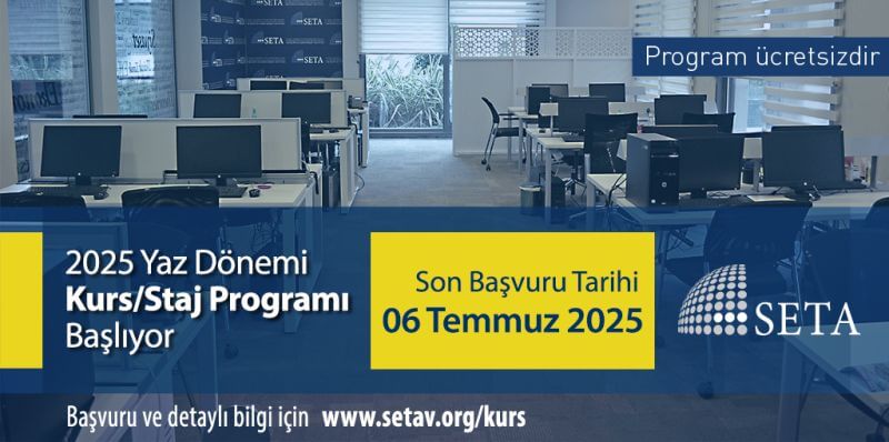 SETA 2025 Yaz Dönemi Kurs/Staj Programı
