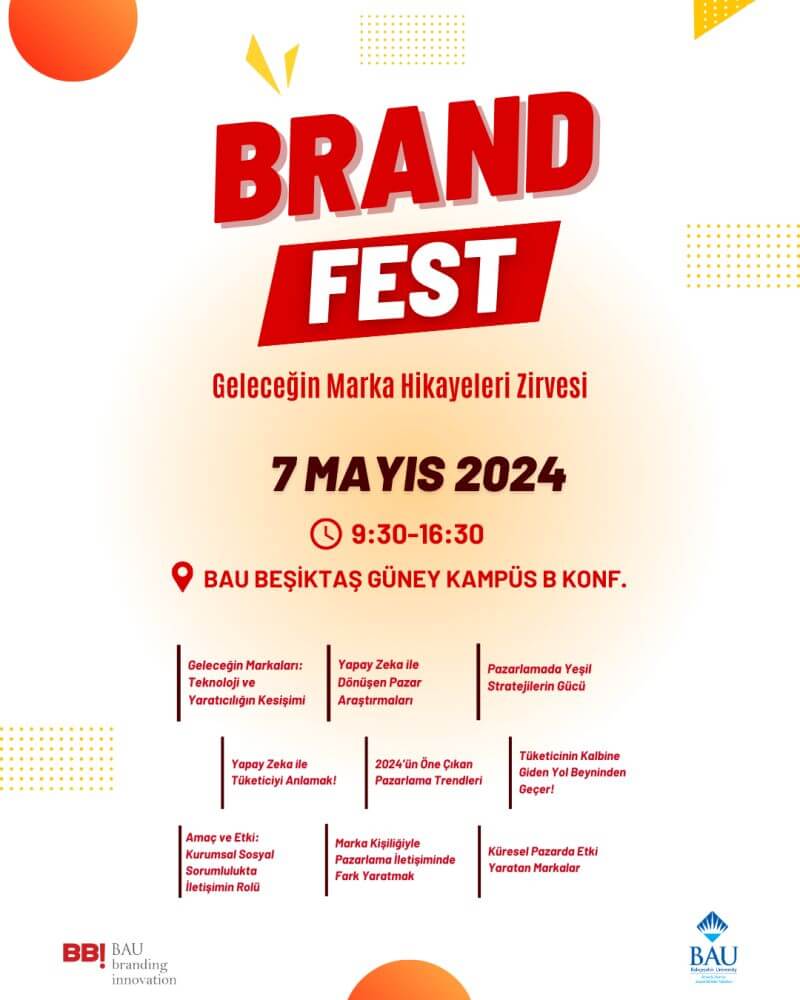 Bahçeşehir Üniversitesi Markalama ve Inovasyon Merkezi-BrandFest