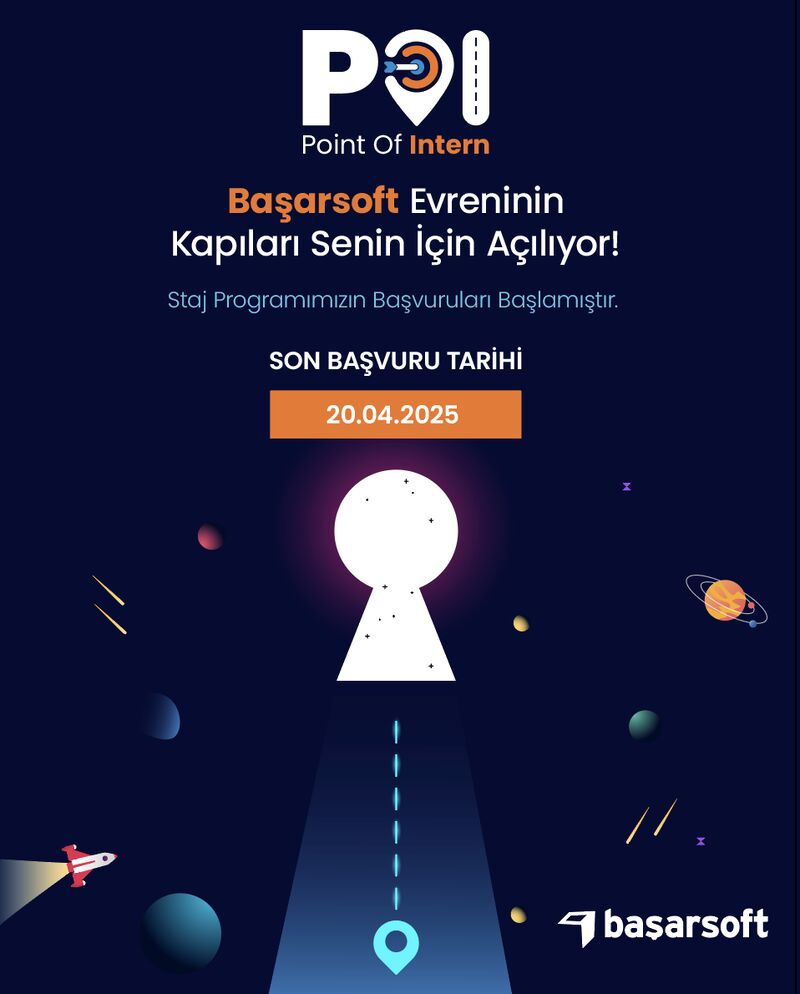 Başarsoft-POI Staj Programı Başvuruları Başladı