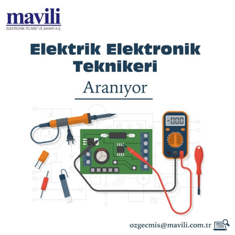 Mavili Elektronik-Elektrik-Elektronik Teknikeri-Yeni Mezun/Yetiştirilmek Üzere