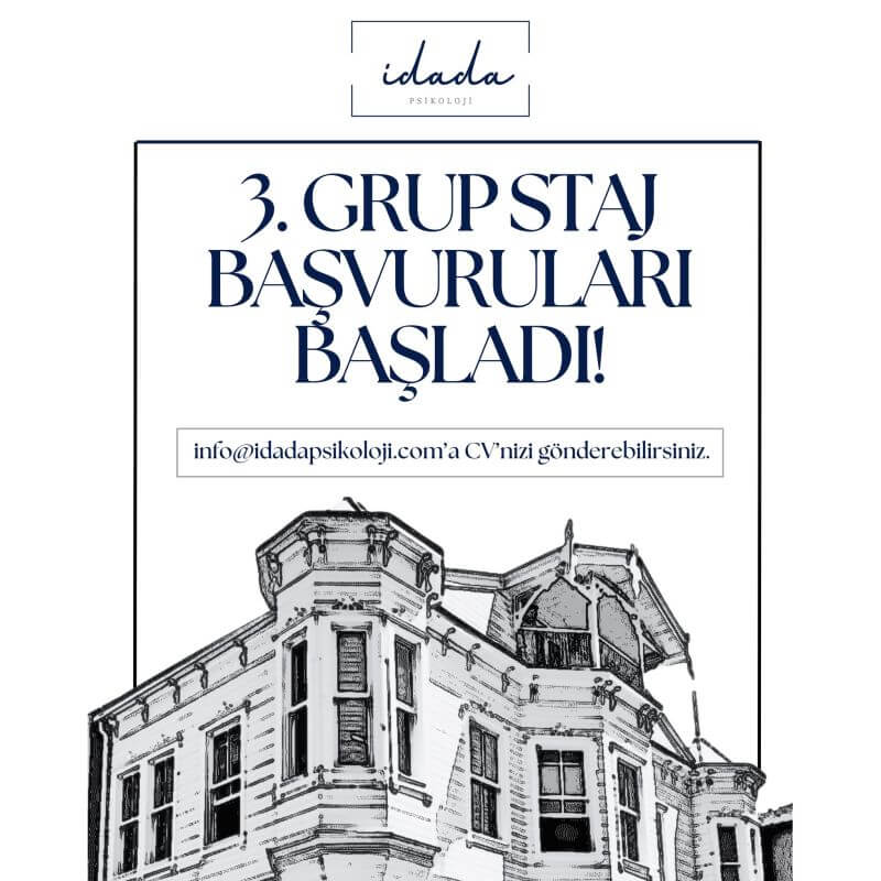 İdada Psikoloji-Staj Başvuruları Başladı