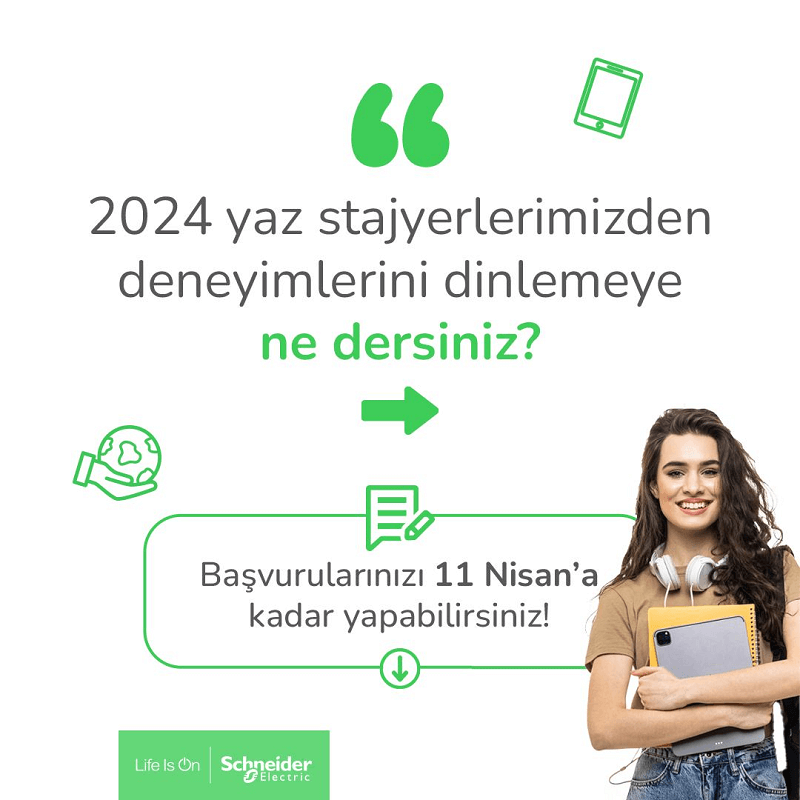 Schneider NextGen Great Summer Yaz Staj Programı