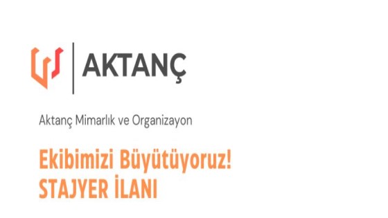 Aktanç Mimarlık ve Organizasyon - Stajyer İlanı