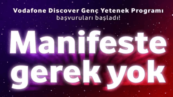 Vodafone Discover Genç Yetenek Programı