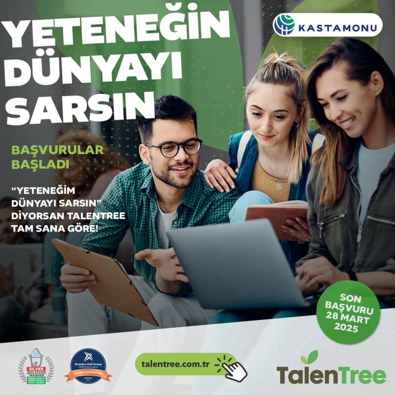 Kastamonu Entegre-TalenTree 2025 başvuruları başladı!
