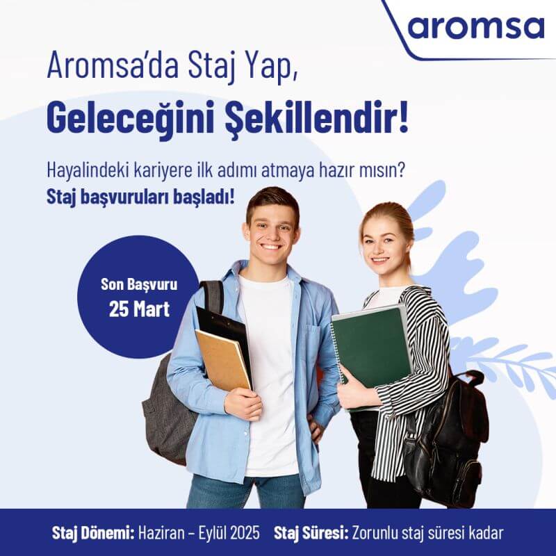 Aromsa-Zorunlu Staj İlanı