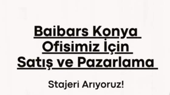 Baibars-Satış ve Pazarlama Stajyeri