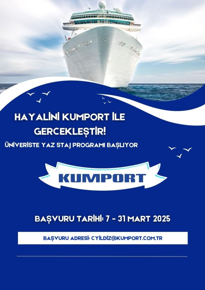 Kumport Yaz Dönemi Staj Programı