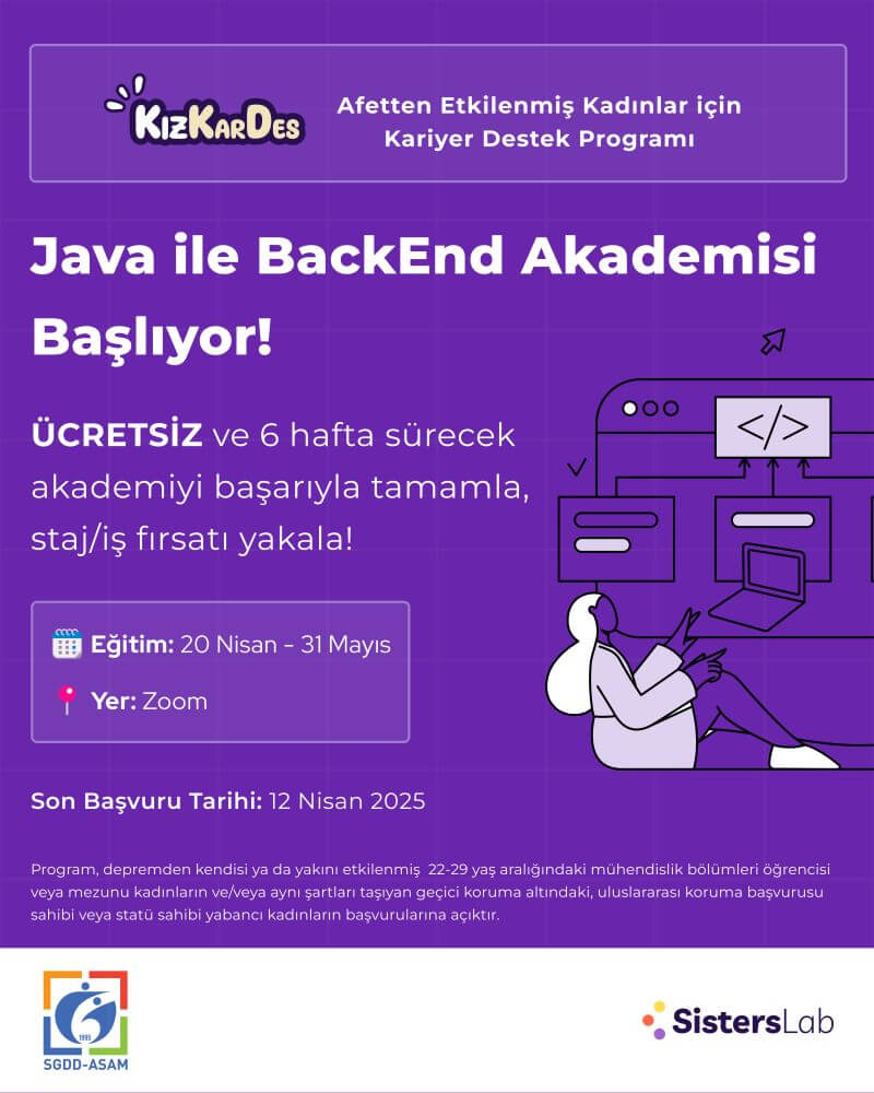 Java ile BackEnd Akademisi 