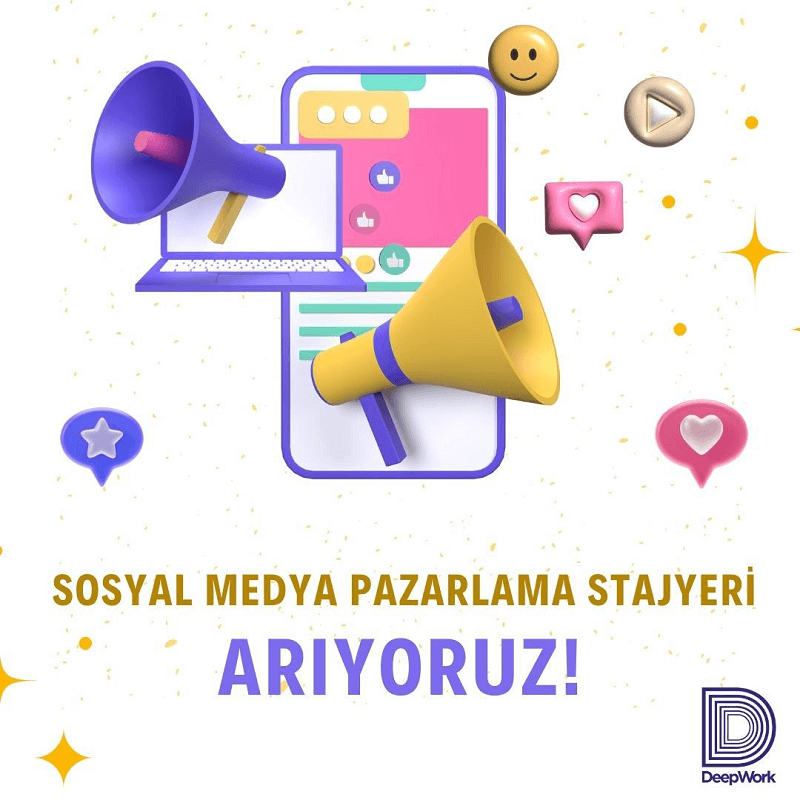 DeepWork-Sosyal Medya Stajyeri