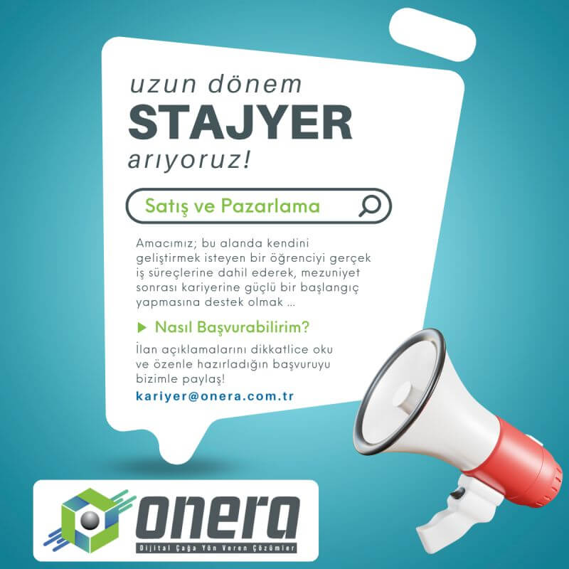 ONERA-Uzun Dönem Staj Fırsatı