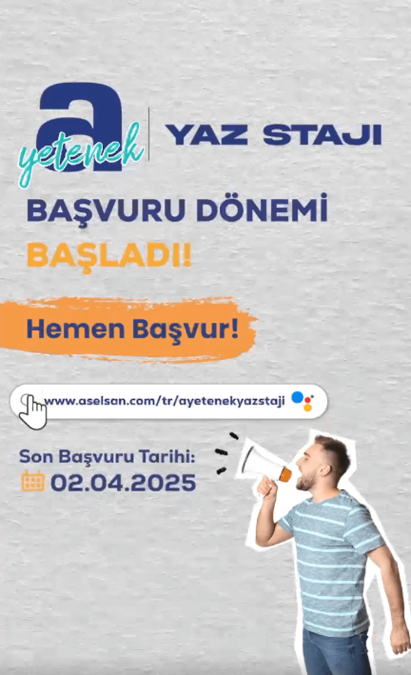 Aselsan-a Yetenek Yaz Stajı