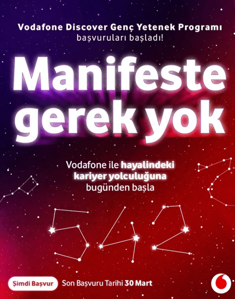 Vodafone Discover Genç Yetenek Programı