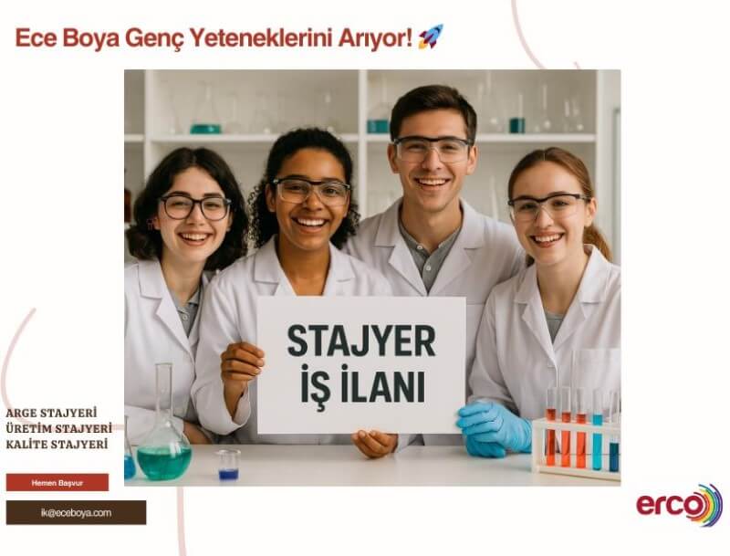 Ece Boya Genç Yeteneklerini Arıyor-Stajyer İş İlanı