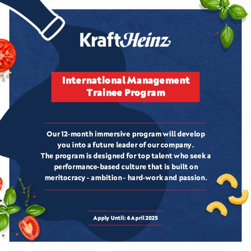 International Management Trainee Program 2025 